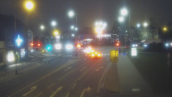 Křižovatka ulic Komenského a Velké Novosady