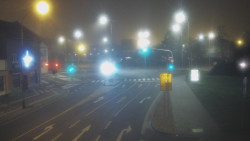 Křižovatka ulic Komenského a Velké Novosady