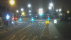 Křižovatka ulic Komenského a Velké Novosady