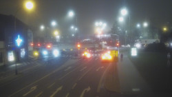 Křižovatka ulic Komenského a Velké Novosady