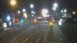 Křižovatka ulic Komenského a Velké Novosady