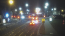 Křižovatka ulic Komenského a Velké Novosady