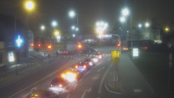 Křižovatka ulic Komenského a Velké Novosady