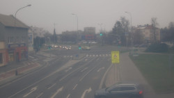 Křižovatka ulic Komenského a Velké Novosady