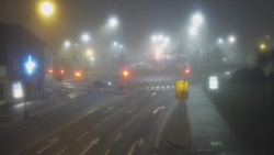 Křižovatka ulic Komenského a Velké Novosady