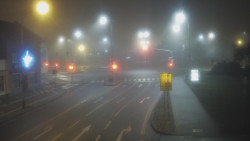 Křižovatka ulic Komenského a Velké Novosady