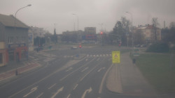 Křižovatka ulic Komenského a Velké Novosady