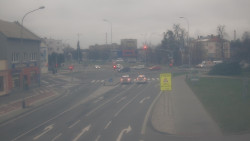 Křižovatka ulic Komenského a Velké Novosady