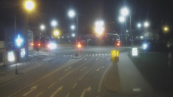 Křižovatka ulic Komenského a Velké Novosady