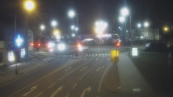 Křižovatka ulic Komenského a Velké Novosady