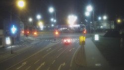 Křižovatka ulic Komenského a Velké Novosady