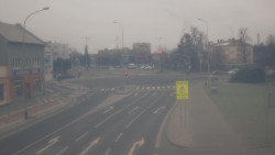 Křižovatka ulic Komenského a Velké Novosady