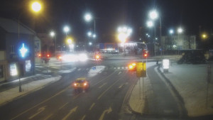 Město Přerov - Křižovatka ulic Komenského a Velké Novosady - 2.1.2026 v 06:45