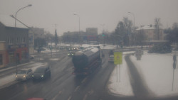 Křižovatka ulic Komenského a Velké Novosady