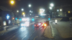 Křižovatka ulic Komenského a Velké Novosady