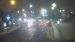 Křižovatka ulic Komenského a Velké Novosady