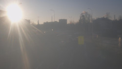 Křižovatka ulic Komenského a Velké Novosady