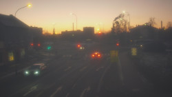 Křižovatka ulic Komenského a Velké Novosady