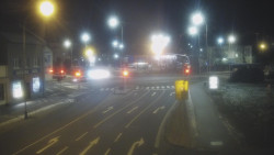 Křižovatka ulic Komenského a Velké Novosady