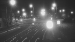 Křižovatka ulic Komenského a Velké Novosady