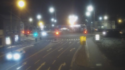 Křižovatka ulic Komenského a Velké Novosady