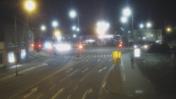 Křižovatka ulic Komenského a Velké Novosady