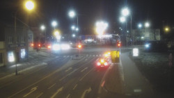 Křižovatka ulic Komenského a Velké Novosady