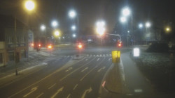 Křižovatka ulic Komenského a Velké Novosady