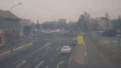 Křižovatka ulic Komenského a Velké Novosady