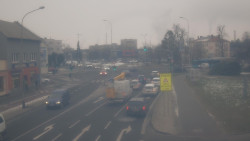 Křižovatka ulic Komenského a Velké Novosady