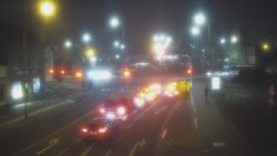 Křižovatka ulic Komenského a Velké Novosady