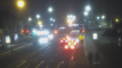 Křižovatka ulic Komenského a Velké Novosady