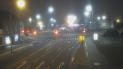 Křižovatka ulic Komenského a Velké Novosady