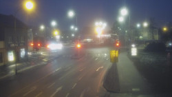 Křižovatka ulic Komenského a Velké Novosady