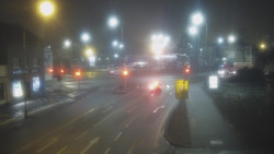 Křižovatka ulic Komenského a Velké Novosady