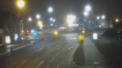 Křižovatka ulic Komenského a Velké Novosady