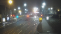 Křižovatka ulic Komenského a Velké Novosady