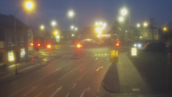 Křižovatka ulic Komenského a Velké Novosady