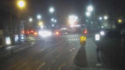 Křižovatka ulic Komenského a Velké Novosady