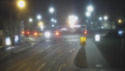 Křižovatka ulic Komenského a Velké Novosady