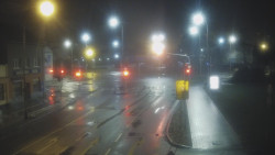 Křižovatka ulic Komenského a Velké Novosady