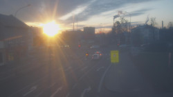 Křižovatka ulic Komenského a Velké Novosady