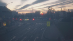 Křižovatka ulic Komenského a Velké Novosady