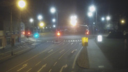 Křižovatka ulic Komenského a Velké Novosady