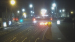 Křižovatka ulic Komenského a Velké Novosady