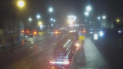 Křižovatka ulic Komenského a Velké Novosady