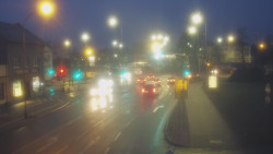 Křižovatka ulic Komenského a Velké Novosady