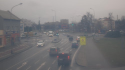 Křižovatka ulic Komenského a Velké Novosady