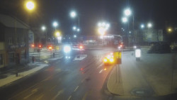 Křižovatka ulic Komenského a Velké Novosady