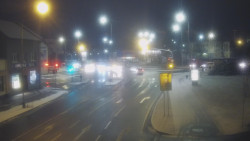 Křižovatka ulic Komenského a Velké Novosady